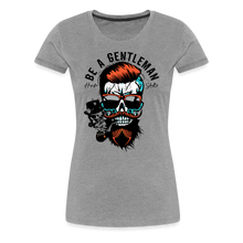 Charger l'image dans la galerie, T-shirt Femme Be a gentleman - gris chiné
