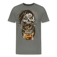 Charger l'image dans la galerie, T-shirt Homme Life makes different - asphalte