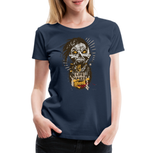 Charger l'image dans la galerie, T-shirt Femme Life makes different - bleu marine