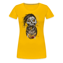 Charger l'image dans la galerie, T-shirt Femme Life makes different - jaune soleil