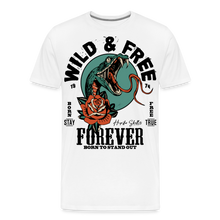 Charger l'image dans la galerie, T-shirt Homme Wild Free Tattoo snake - blanc
