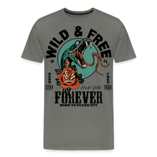 Charger l'image dans la galerie, T-shirt Homme Wild Free Tattoo snake - asphalte