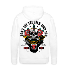 Charger l'image dans la galerie, Sweat-shirt à capuche hommes Fear Panthère - blanc