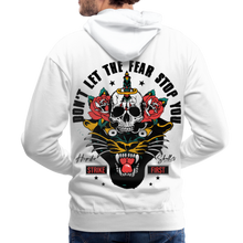 Charger l'image dans la galerie, Sweat-shirt à capuche hommes Fear Panthère - blanc