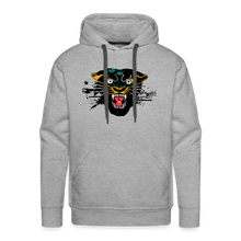 Charger l'image dans la galerie, Sweat-shirt à capuche hommes Fear Panthère - gris chiné