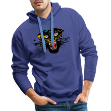 Charger l'image dans la galerie, Sweat-shirt à capuche hommes Fear Panthère - bleu royal