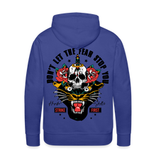 Charger l'image dans la galerie, Sweat-shirt à capuche hommes Fear Panthère - bleu royal