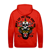 Charger l'image dans la galerie, Sweat-shirt à capuche hommes Fear Panthère - rouge