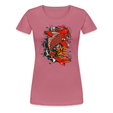 Charger l'image dans la galerie, T-shirt Femme Koi Fish - mauve