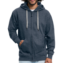 Charger l'image dans la galerie, Sweat-shirt Zippé à capuche Hommes Koi Fish - bleu jeans