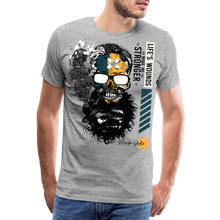 Charger l'image dans la galerie, T-shirt Homme Life's wounds - gris chiné