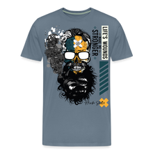 Charger l'image dans la galerie, T-shirt Homme Life's wounds - gris bleu