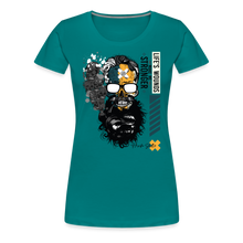 Charger l'image dans la galerie, T-shirt Femme Life's wounds - bleu diva