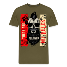 Charger l'image dans la galerie, T-shirt Homme No rules - kaki