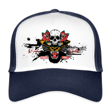 Charger l'image dans la galerie, Casquette Trucker Panthère Strike First - blanc/marine