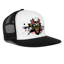 Charger l'image dans la galerie, Casquette Trucker Panthère Strike First - blanc/noir