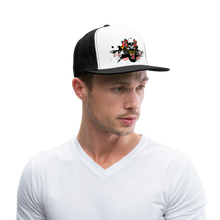 Charger l'image dans la galerie, Casquette Trucker Panthère Strike First - blanc/noir