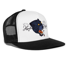 Charger l'image dans la galerie, Casquette Trucker Panthère Brand - blanc/noir