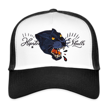 Charger l'image dans la galerie, Casquette Trucker Panthère Brand - blanc/noir