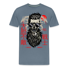 Charger l'image dans la galerie, T-shirt Homme Fearless Warrior - gris bleu