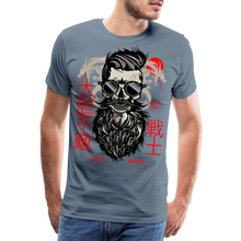 Charger l'image dans la galerie, T-shirt Homme Fearless Warrior - gris bleu
