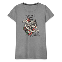 Charger l'image dans la galerie, T-shirt Femme Old school Tiger - gris chiné