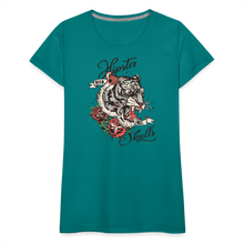 Charger l'image dans la galerie, T-shirt Femme Old school Tiger - bleu diva