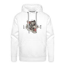 Charger l'image dans la galerie, Sweat-shirt à capuche hommes Old school Tiger - blanc
