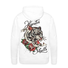 Charger l'image dans la galerie, Sweat-shirt à capuche hommes Old school Tiger - blanc