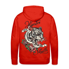 Charger l'image dans la galerie, Sweat-shirt à capuche hommes Old school Tiger - rouge