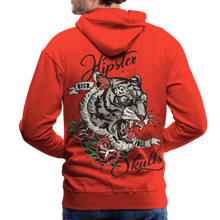 Charger l'image dans la galerie, Sweat-shirt à capuche hommes Old school Tiger - rouge