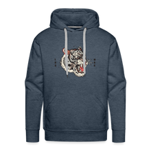 Charger l'image dans la galerie, Sweat-shirt à capuche hommes Old school Tiger - bleu jeans