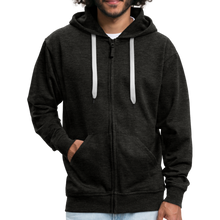 Charger l'image dans la galerie, Sweat-shirt Zippé à capuche Hommes Old School Tiger - charbon