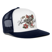 Charger l'image dans la galerie, Casquette Trucker Tiger REGD. FRCE. - blanc/marine
