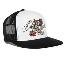 Charger l'image dans la galerie, Casquette Trucker Tiger REGD. FRCE. - blanc/noir