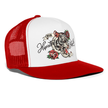 Charger l'image dans la galerie, Casquette Trucker Tiger REGD. FRCE. - blanc/rouge
