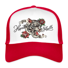 Charger l'image dans la galerie, Casquette Trucker Tiger REGD. FRCE. - blanc/rouge