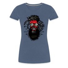 Charger l'image dans la galerie, T-shirt Femme Never trust - bleu chiné