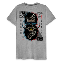 Charger l'image dans la galerie, T-shirt Homme Hipster Urban Style - gris chiné