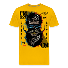 Charger l'image dans la galerie, T-shirt Homme Hipster Urban Style - jaune soleil