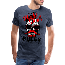 Charger l'image dans la galerie, T-shirt Homme I make the rules - bleu chiné