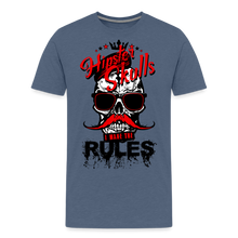 Charger l'image dans la galerie, T-shirt Homme I make the rules - bleu chiné