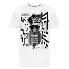 Charger l'image dans la galerie, T-shirt Homme QR Code - blanc