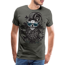 Charger l'image dans la galerie, T-shirt Homme Hipster Nordic Warrior - asphalte