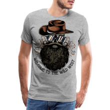 Charger l'image dans la galerie, T-shirt Homme Wild West - gris chiné