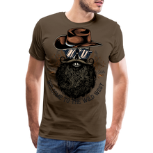 Charger l'image dans la galerie, T-shirt Homme Wild West - marron bistre