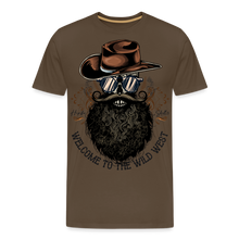 Charger l'image dans la galerie, T-shirt Homme Wild West - marron bistre