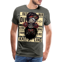Charger l'image dans la galerie, T-shirt Homme Hipster Rather Die - asphalte
