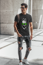Charger l'image dans la galerie, Homme T-Shirt hipster skull moustache lunettes Tête de mort mexicaine crâne crazy (6611320242355)