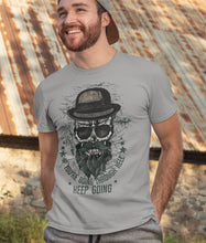 Charger l'image dans la galerie, T-shirt Tête de mort Homme Keep Going